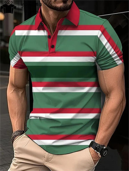 A Men's Short Sleeve Polo Shirt