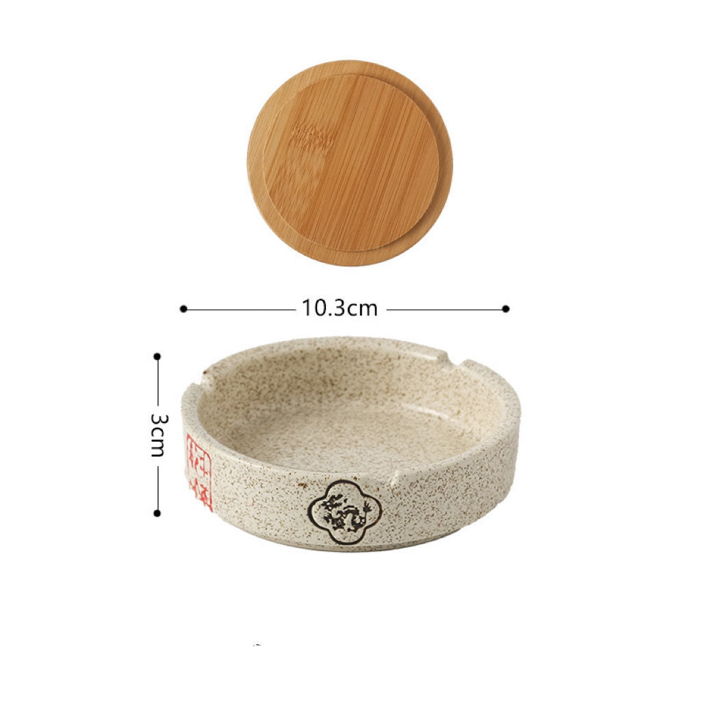 New Chinese ceramic ashtray