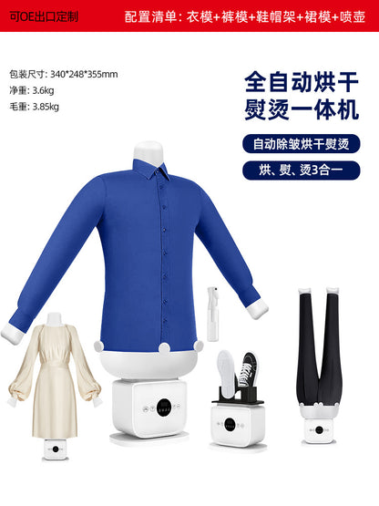 A Fully automatic ironing machine dryer