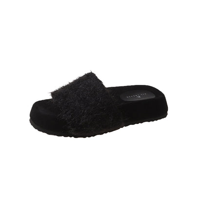 A plush slipper