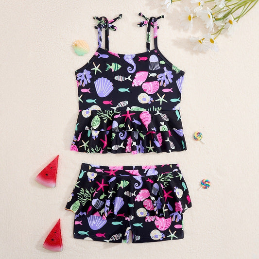 A children's swimsuit girl split - Mixbatch