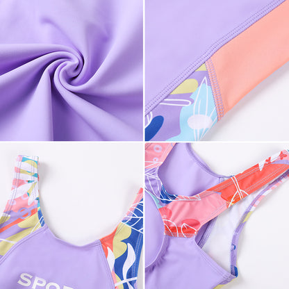 A children's swimsuit girl middle aged and older - Mixbatch