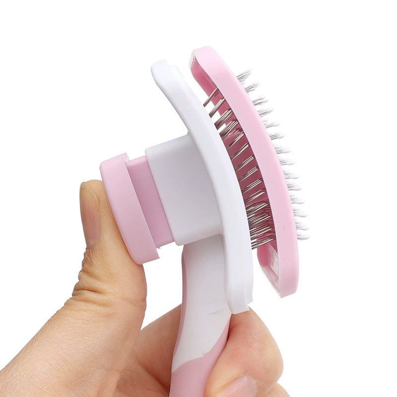 A pet comb needle hair combing tool