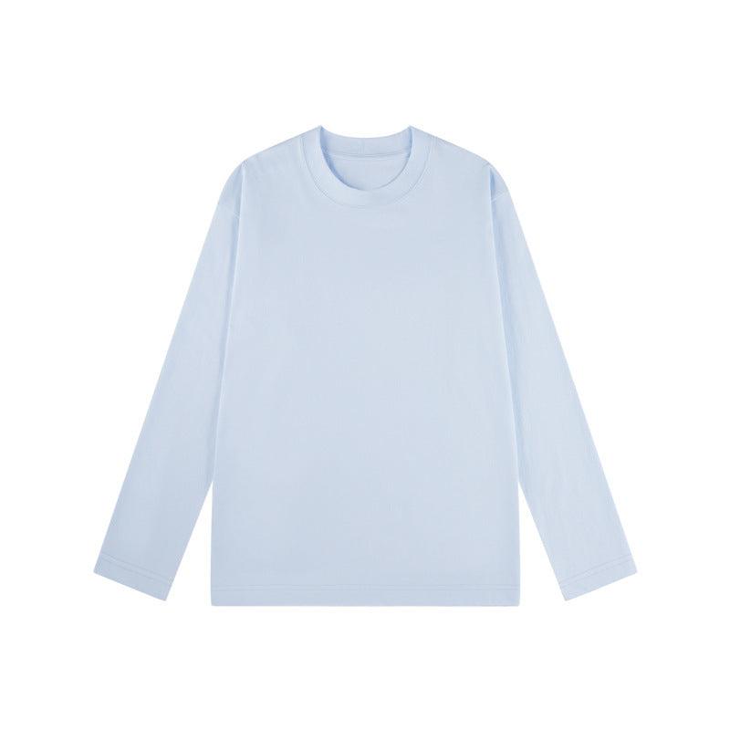 A cotton long-sleeved top