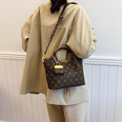 A high-end fashion portable vegetable basket bag woman