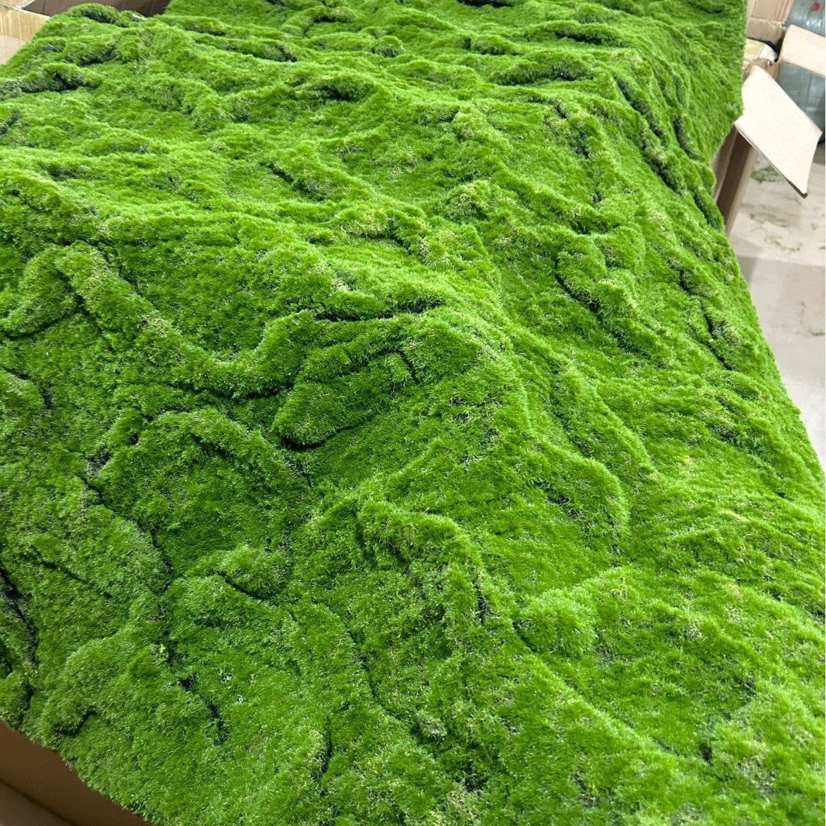 A Plant wall simulation moss green false moss moss micro landscape bonsai landscaping decorative material lawn turf