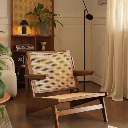 A sofa chair solid wood kangaroo chair