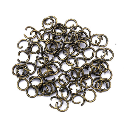A DIY jewelry material link ring 4 colors environmentally friendly DIY jewelry accessories C ring, open ring V124