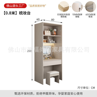 A European pine board wardrobe with melamine finish