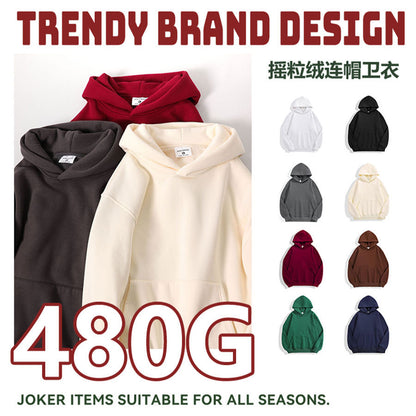 A hooded sweater