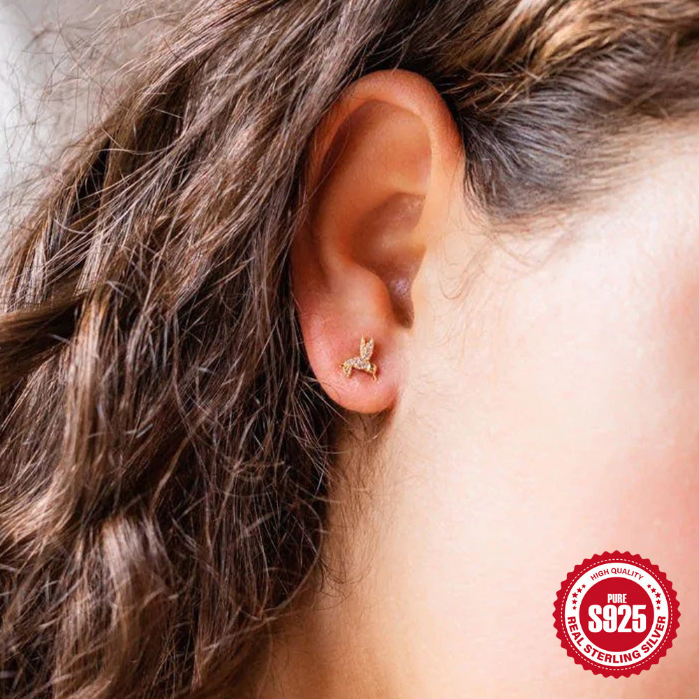 A S925 Sterling Silver Earrings