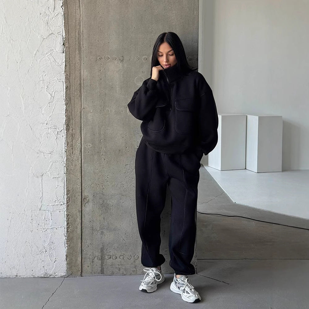 A autumn and winter casual suit