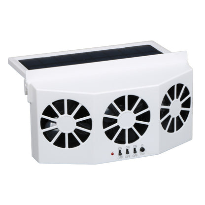 A new summer solar car cooling artifact, car exhaust fan, air circulation exhaust fan, car ventilation fan