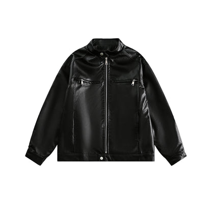 A leather jacket