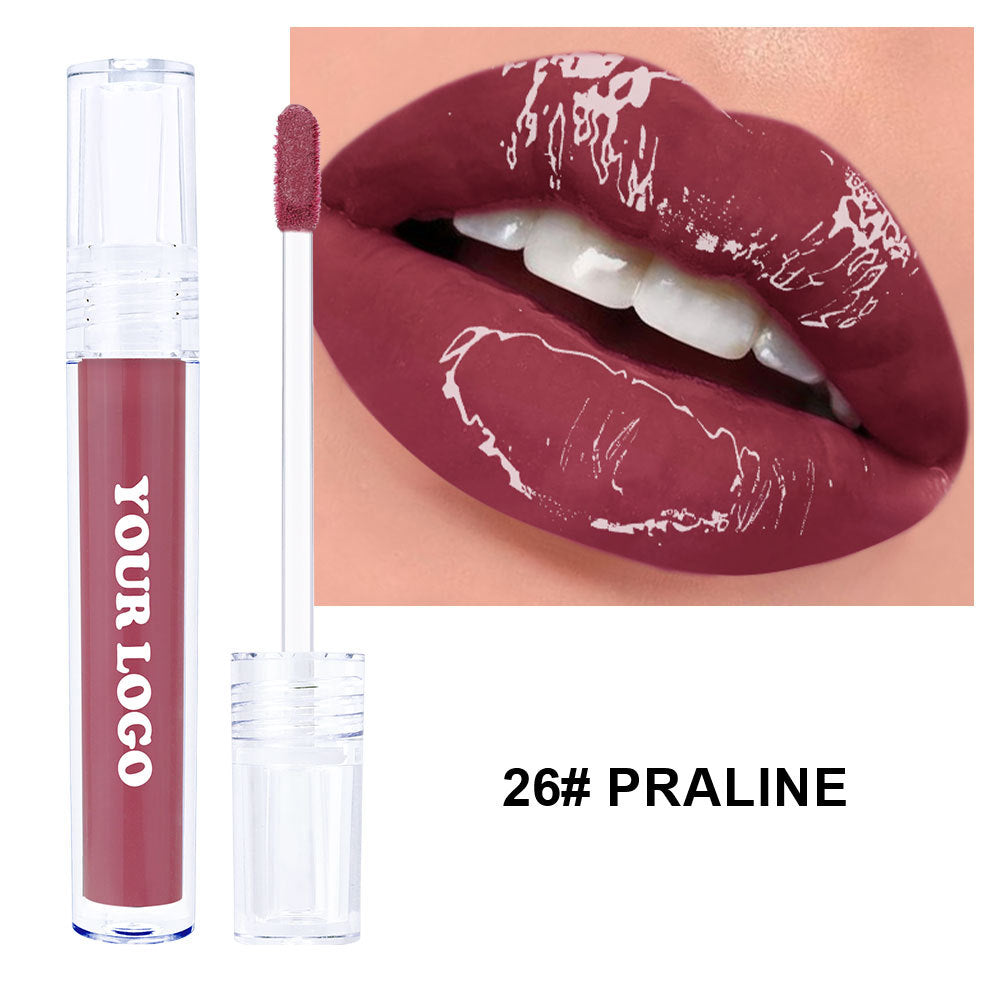 A mirror water gloss lip gloss lip glaze —— Customizable logo MOQ 100 pieces