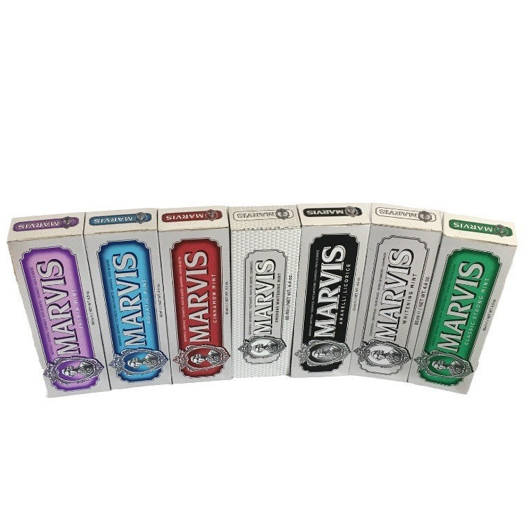 A Italian Mars toothpaste 25ml bright white mint travel portable toothpaste