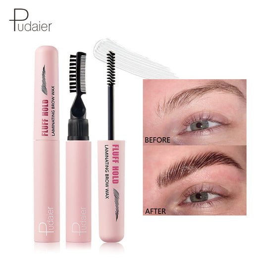 A eyebrow double head with eyebrow comb styling eyebrow glue