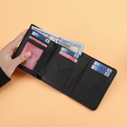 A Korean version of simple and fashionable small wallet female long thousand bird grid buckle multi-card wallet versatile Japanese and Korean clutch bag female