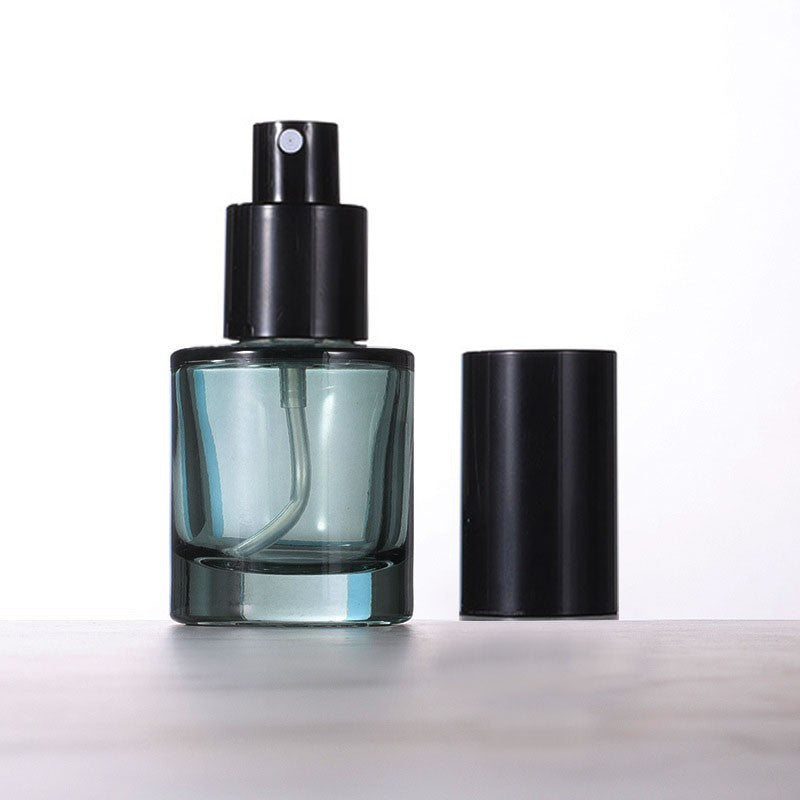 A dark green dark dropper bottle essential oil essence DIY high-end sub-packaging empty bottle - Mixbatch