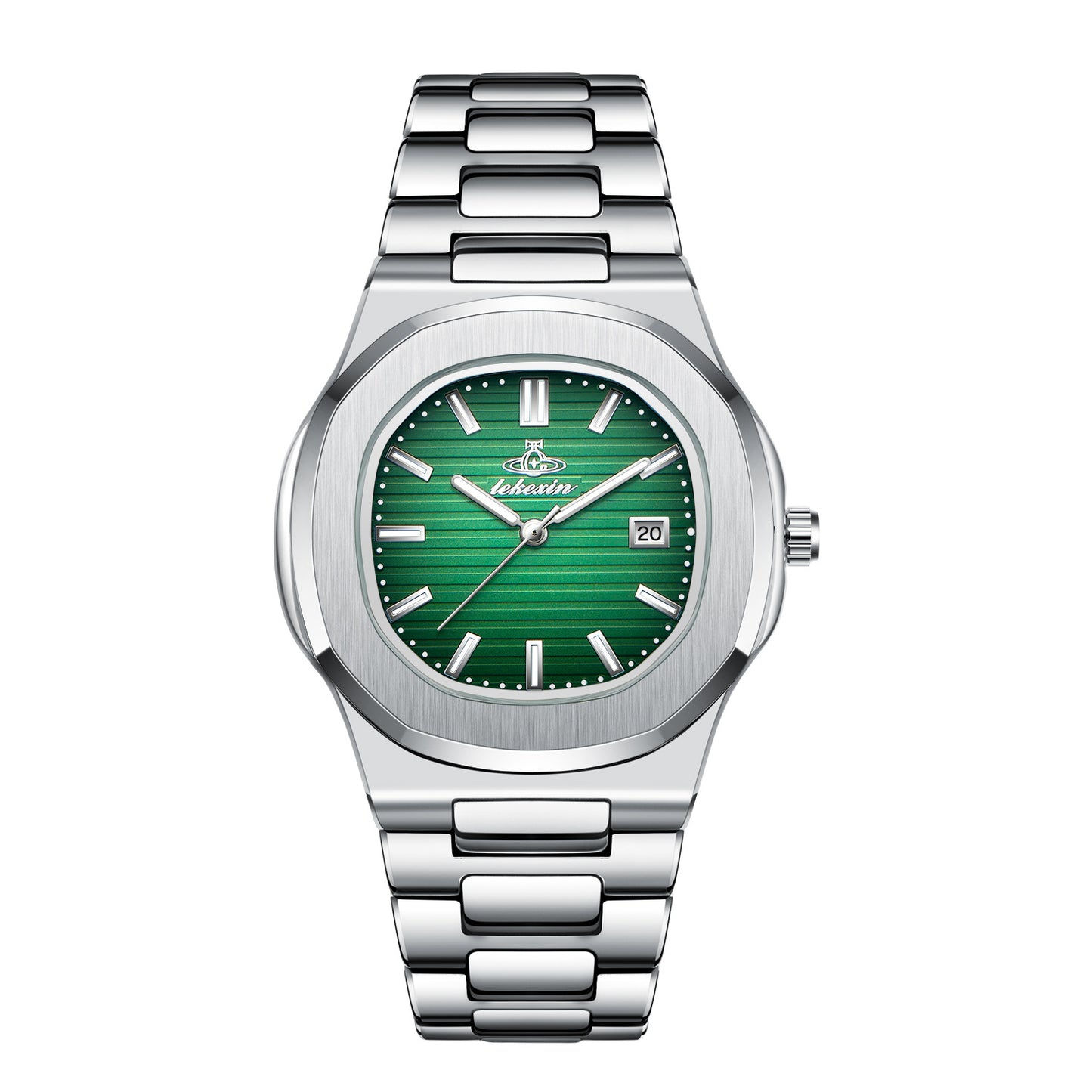 A PINTIME men's watch delivery ultra-thin quartz watch men's business steel belt calendar waterproof watch men's watch - Mixbatch