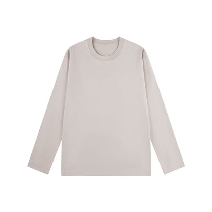 A cotton long-sleeved top