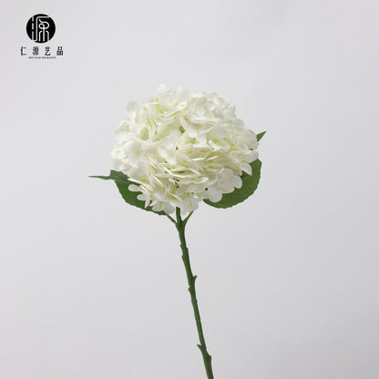 A moisturizing feel 176 pieces hydrangea, wedding flower arrangement fake flower clock in decorative small bouquet