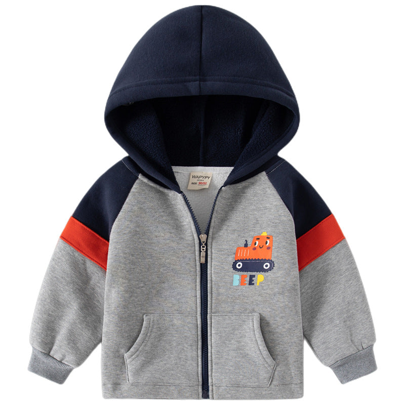 A children's fleece jacket