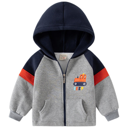 A children's fleece jacket