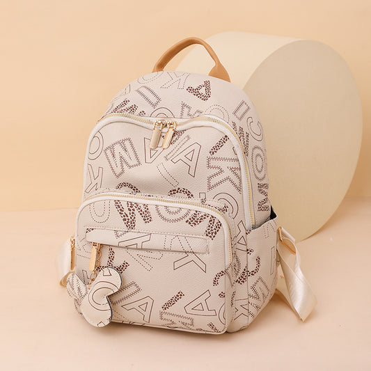 A new women's backpack trendy Internet celebrity hot-selling large-capacity backpack