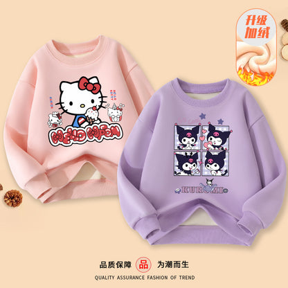 A children's fleece sweater