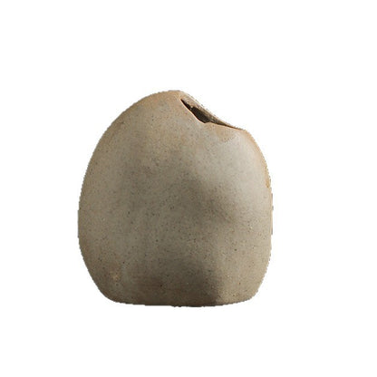 A mini vase simulation small stone ornament