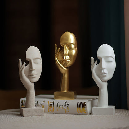 A Thinker Figure Sculpture Ornament