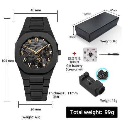 A Men's Premium Waterproof Women's Watch South East Asia Middle East Popular Plastic Men's Quartz Watch
