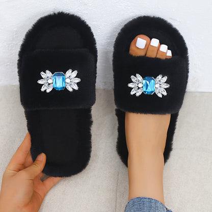 A plush slipper