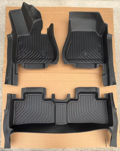 A  car waterproof floor mat