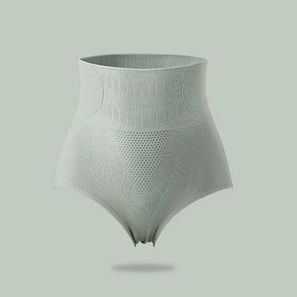 A Honeycomb High Waist 3D Hip Lift Panties Honeycomb Belly Sculpting Seamless Graphene Triangles Ladies