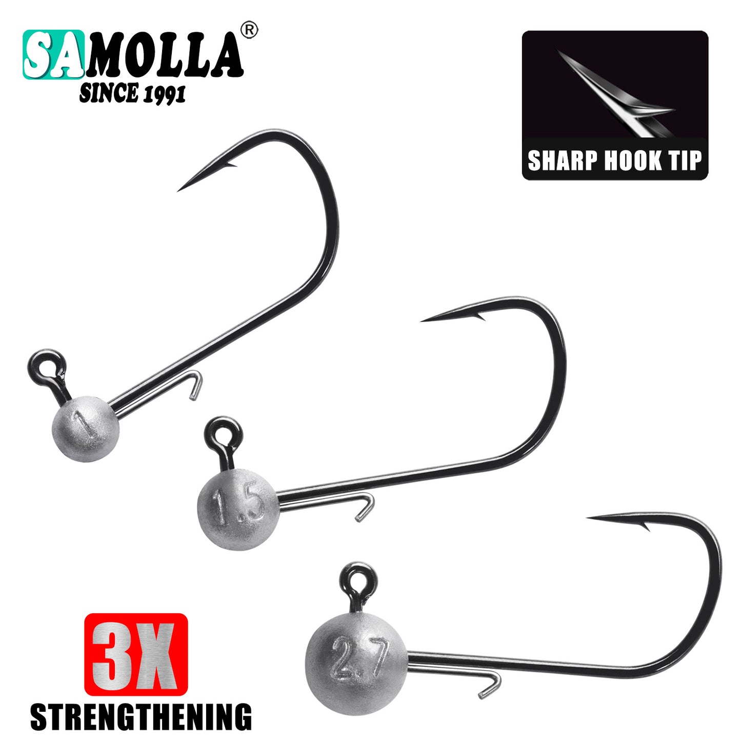 A Micro Jig Head Hook