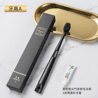 Hotel Supplies Disposable Toothbrush Toothpaste Razor Set