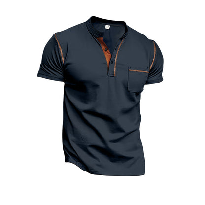 A men's short sleeves
