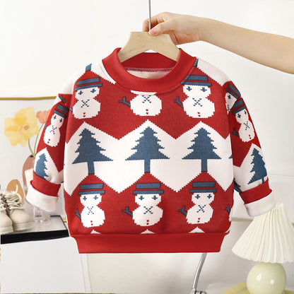 A children's long-sleeved top