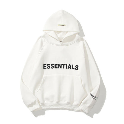 A hooded sweater