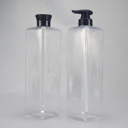 A PET Transparent 1000ml Empty Bottle