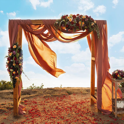 A outdoor curtain decoration