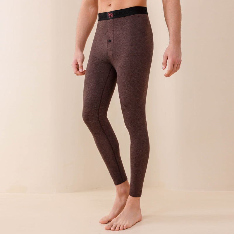 A autumn and winter silk wool thermal underwear female couple German velvet heating thickened primer long johns set wholesale - Mixbatch
