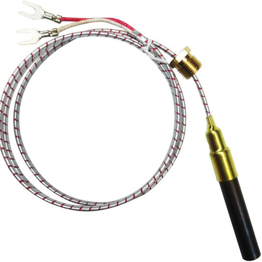 A 24-inch thermocouple fireplace thermopile