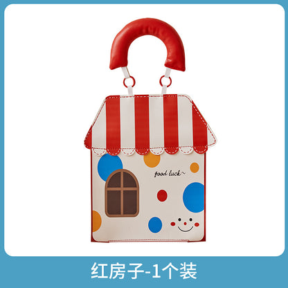 كيس مناديل ورقية كرتوني مثبت على الحائط 