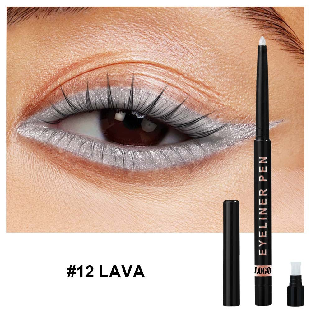 A eyeliner Color eyeliner pen —— Customizable logo MOQ 100 pieces