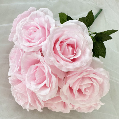 A 9 head Anna rose wedding home decoration rose auditorium hotel scene set DIY design fake flower