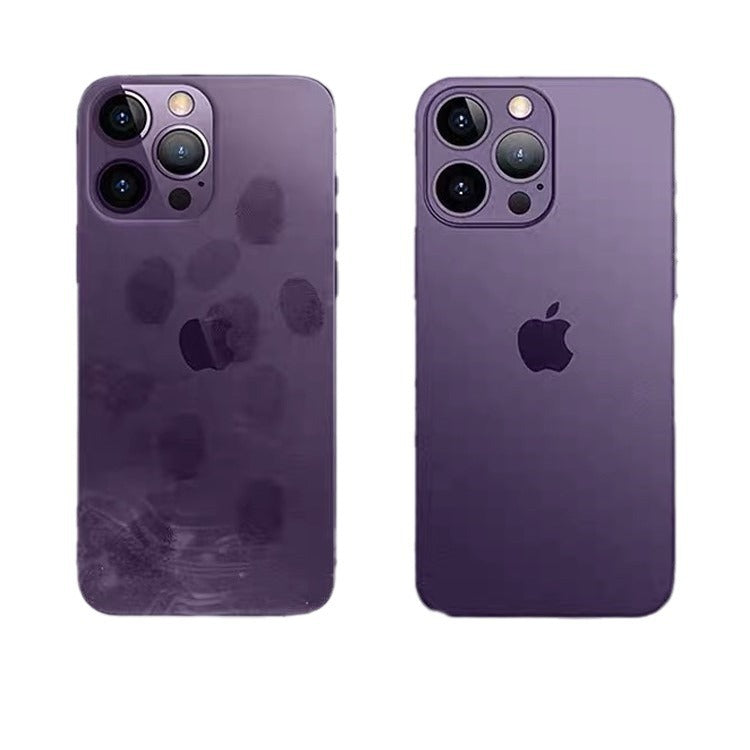 A frosted phone case