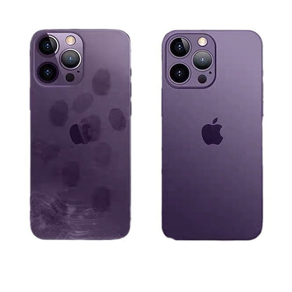 A frosted phone case